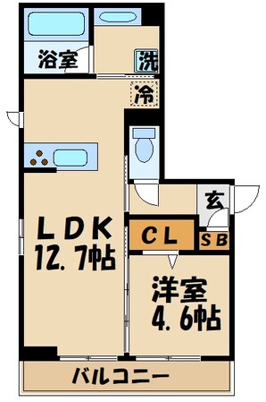 ECLASの物件間取画像